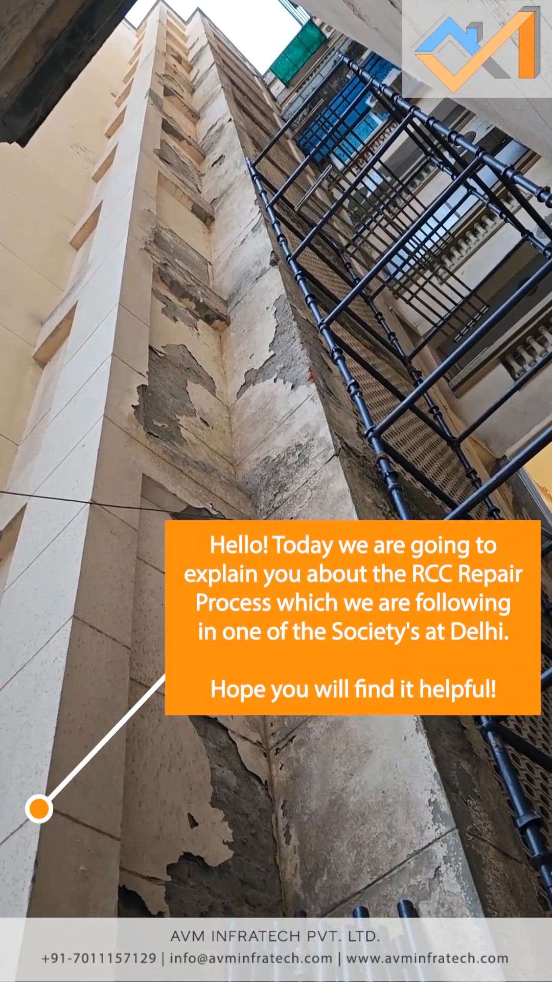 Let's check out the damaged RCC Repair process we are following in one of the society at Delhi.


Follow us for more such amazing updates.
.
.
#rcc #rccrepairwork #repair #damage #damaged #column #columns #beam #beams #columnrepair #beamrepair #avminfratech #society #facade #retro #restrofit #rehabilitation #process #educational #rust #rustremoval #primer #bonding #bondingagent #sika #fosroc