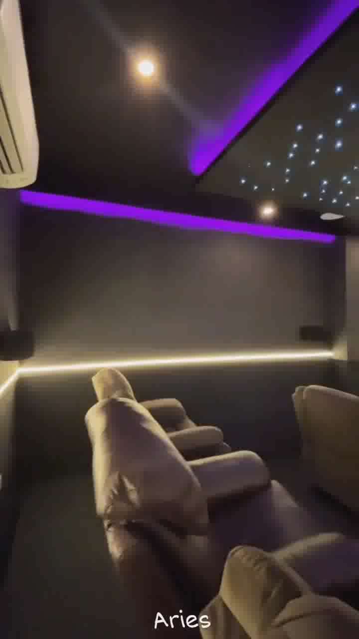 *Dolby atmos sound 
*2K/4K/HD Projection
*Plush recliner couches
*360 Degree acoustics
*Sound proof carpeted interior 
*floor lighting and automated console
*Play video from DTH, External device, OTT
contact -7736099881
 #HomeAutomation #theatreinterior #Hometheater 
#hometheaterdesign 
#hometheatretips