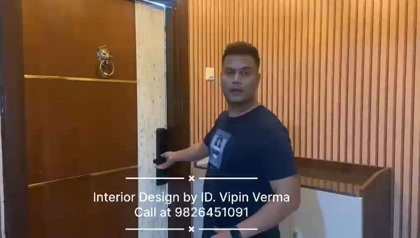 Interior Design of 2BHK Apartment by ID. Vipin Verma  #InteriorDesigner  #apartment_interior