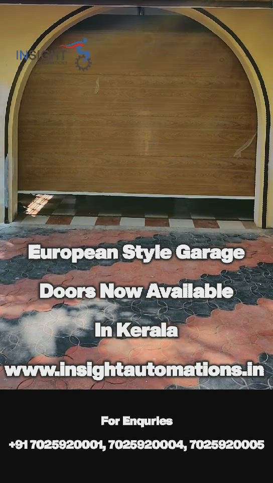 European Style Garage Door Manufacturer in Kerala
contact us for more details
+91 7025920001
+91 7025920004
www.insightautomations.in
#insightautomations
#garagedoor
#garage