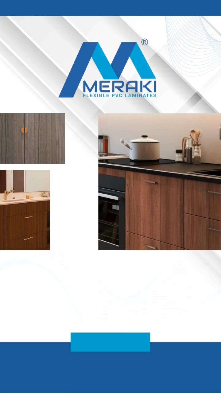 Meraki PVC Laminates with great variety of wooden colours for your interiors!🌟
For enquiries contact 7907805100

 #MERAKI #PVCLaminates #mica #micalaminates #InteriorDesigner #homedecoration #KitchenIdeas #WardrobeDesigns