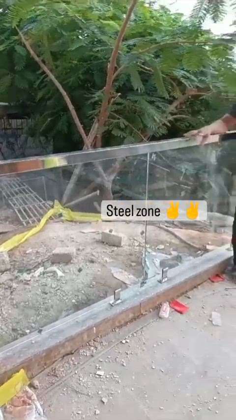 glass reling ✌️ steel zone jaipur contact 8078604924