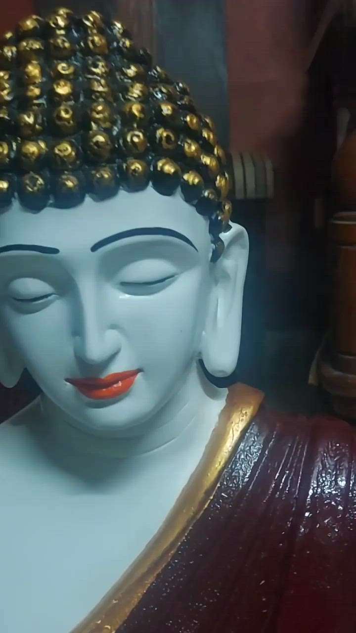 Mehroon White Blessing Ashirwad Buddha Statue
#buddha #buddhism #DECORIFY #meditation #decorshopping