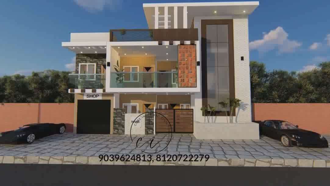 We help visualize your home even before it is built at very affordable rates.  No hidden charges.
For any enquiry contact us.
#walkthrough #exterior_Work #ElevationHome