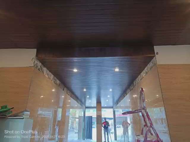 pvc penal wark ciling North Strom interior 75sqft
 whit fixng