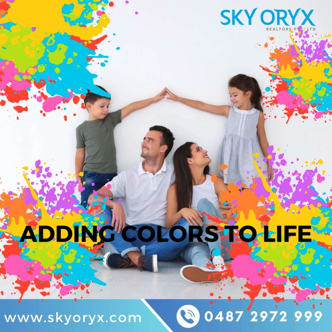 More colors more happines, lets celebrate with our families and friends.... 🌈🌈
HAPPY HOLI

#REELS #happyholi #indianfestival #festivalofcolors #skyoryx #skyoryxbuilders #builder #construction!instareels #instagood