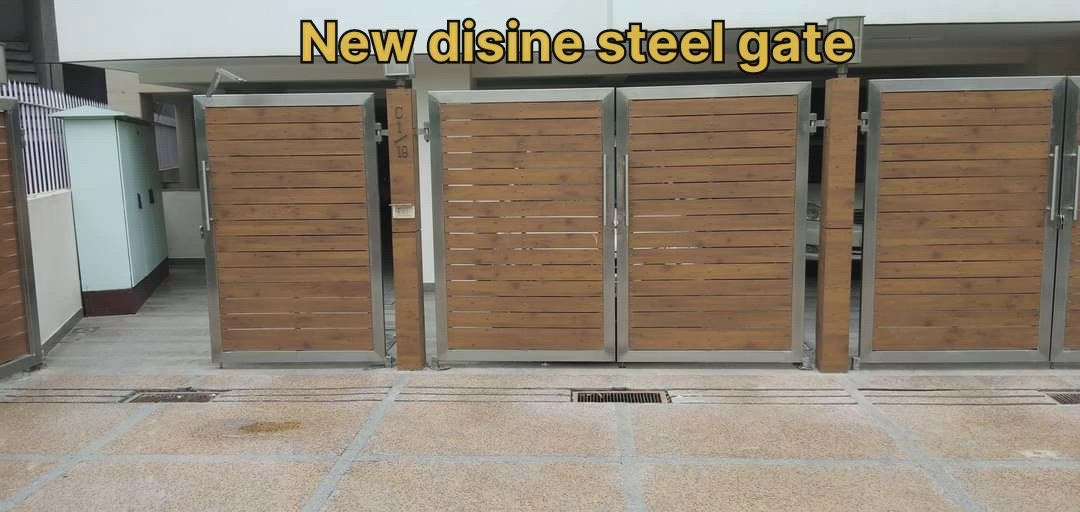 new disine steel gate #gates #Steeldoor
