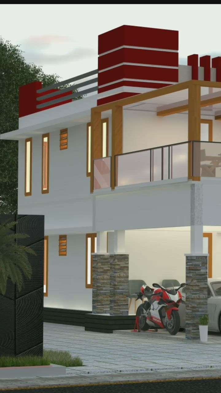 #ElevationHome  #HomeAutomation #HouseDesigns #homeinterior #housedesigns🏡🏡 #KeralaStyleHouse #keralaplanners