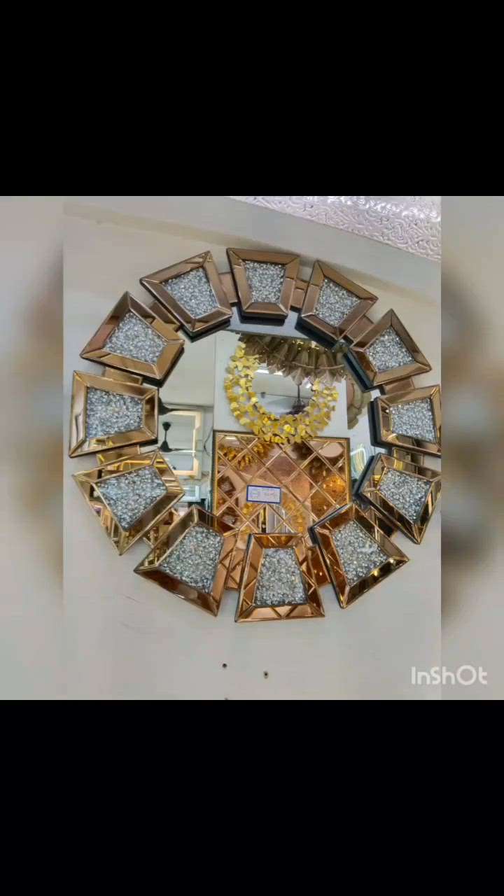 Decorator wall mirror
