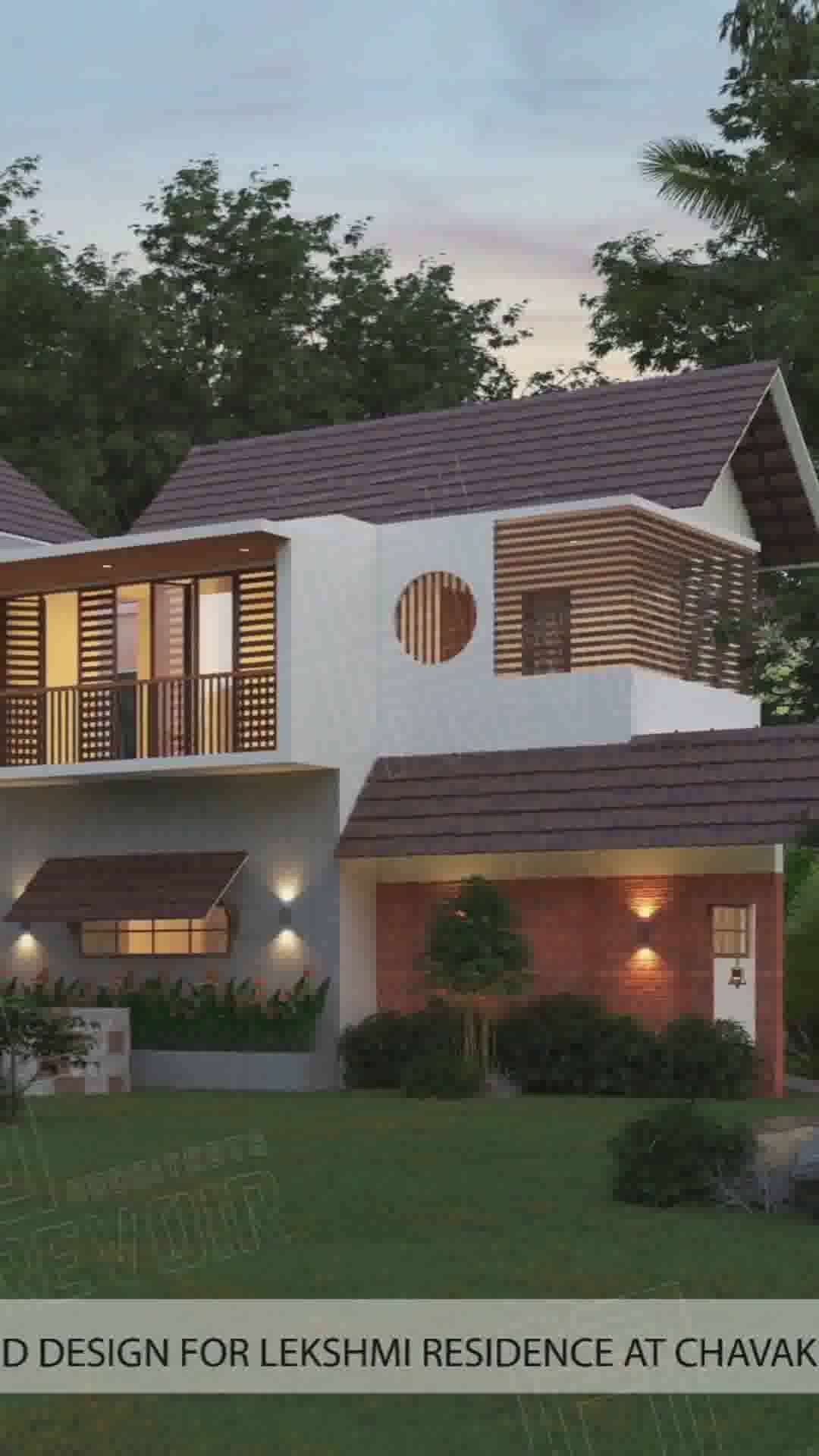 Proposed residential design at Chavakkad 
Clients Mr. Suresh Kumar and Mrs. Lekshmi Bai
.
.
.
.
.
.
.
#architectures  #architects #archdaily #archdaily #keralahomes  #Architect  #prevoirarchitects #homeexterior