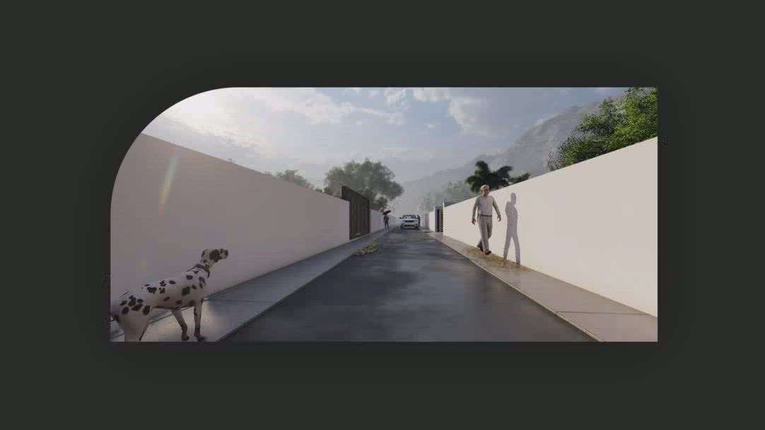 #kerala style mixed roof #walkthrough_animations  #LandscapeDesign  #3DPlans  #nightwalkthrough  #ElevationDesign