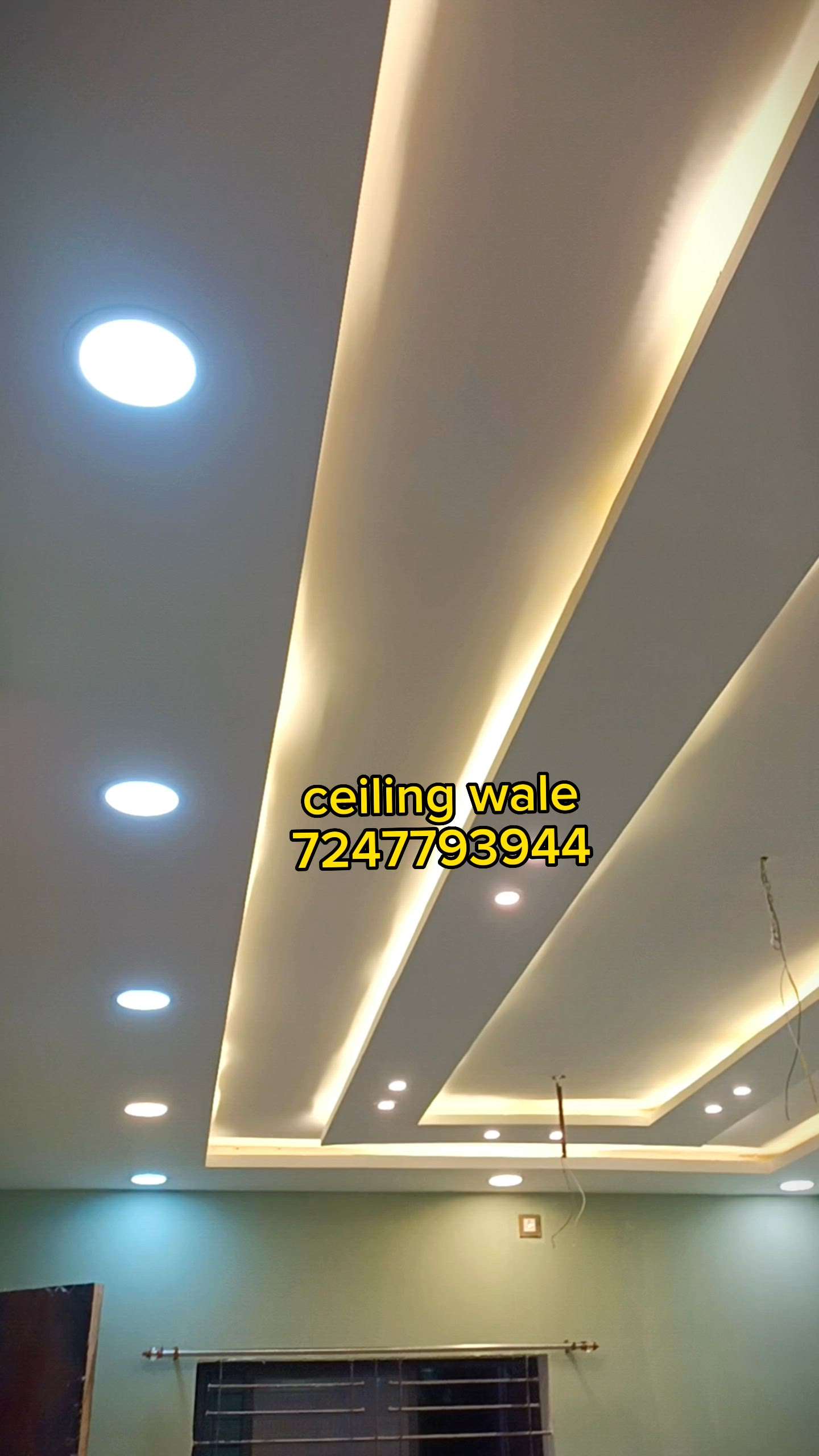 #GypsumCeiling & #popceiling 
best quality work only 🥳🥳🎉
7247793944