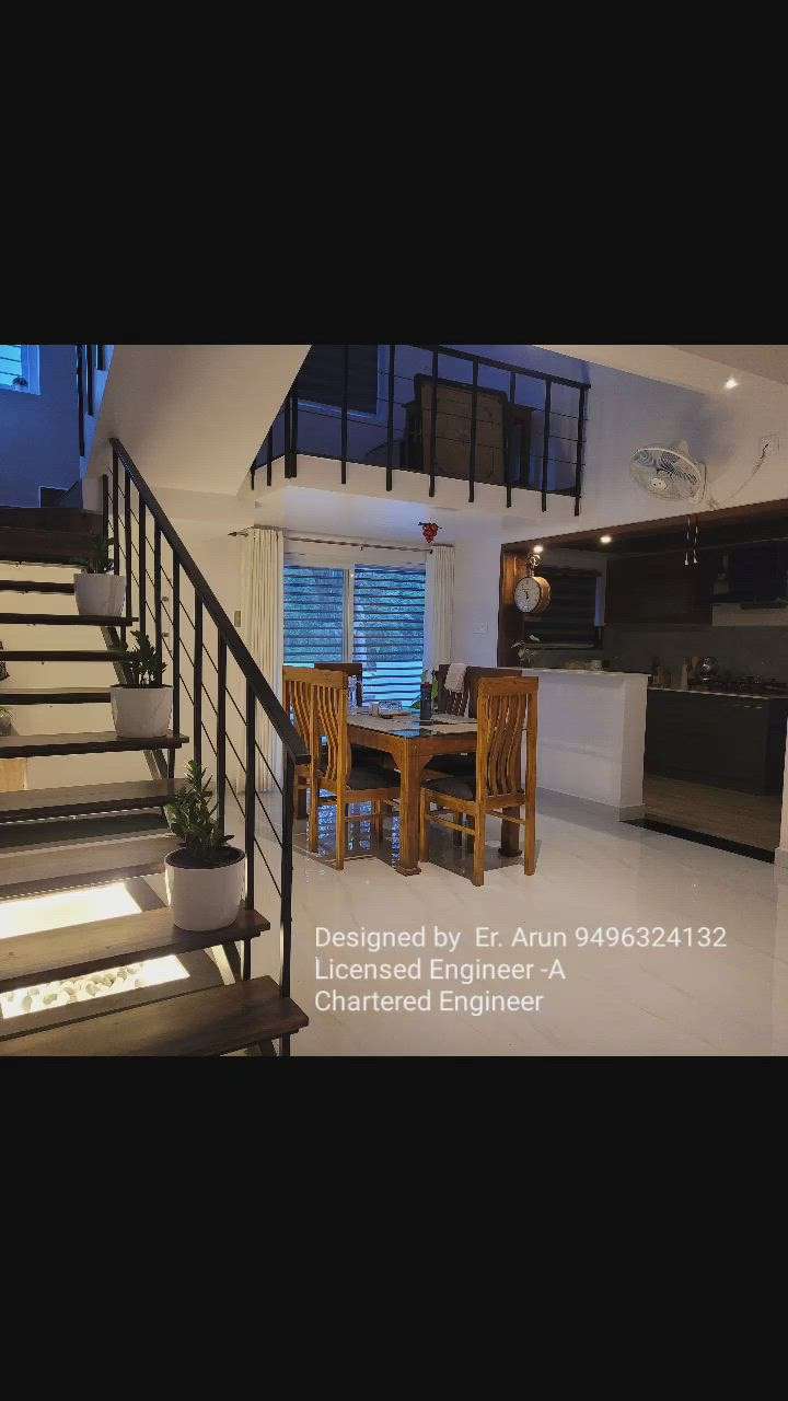 Completed work: open concept Dining -kitchen
contact to design 9496324132 Er. Arun