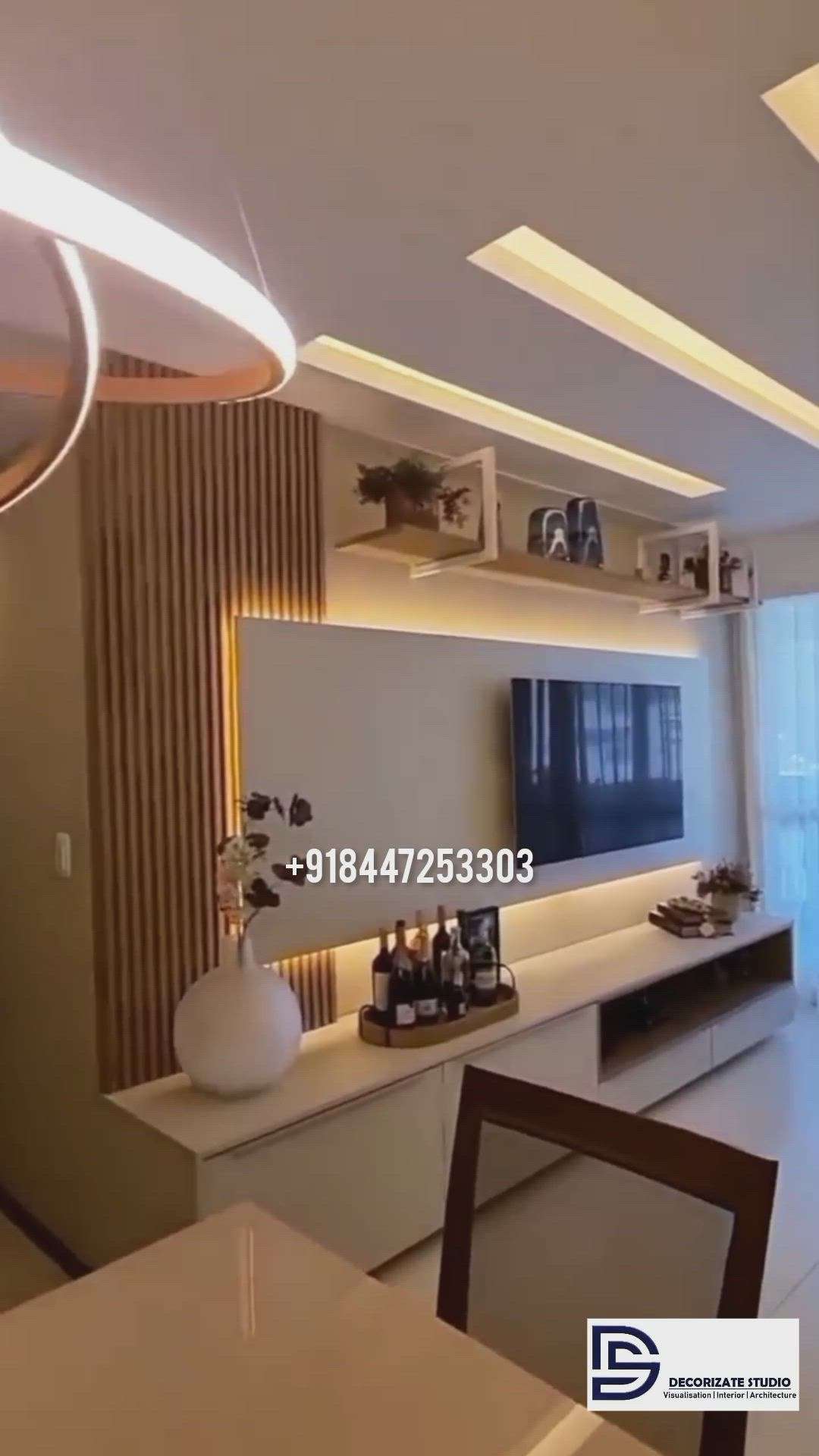 Contact Us for Your projects  We provide All services 
2D and 3D 
consultancy 
turnkey 
Contact Us -+918447253303 
for detail discussion of your project 
 #InteriorDesigner #LUXURY_INTERIOR #LivingRoomInspiration #realistic #LivingroomDesigns #LivingRoomTVCabinet #luxuryhomedecore #luxuryvillas
