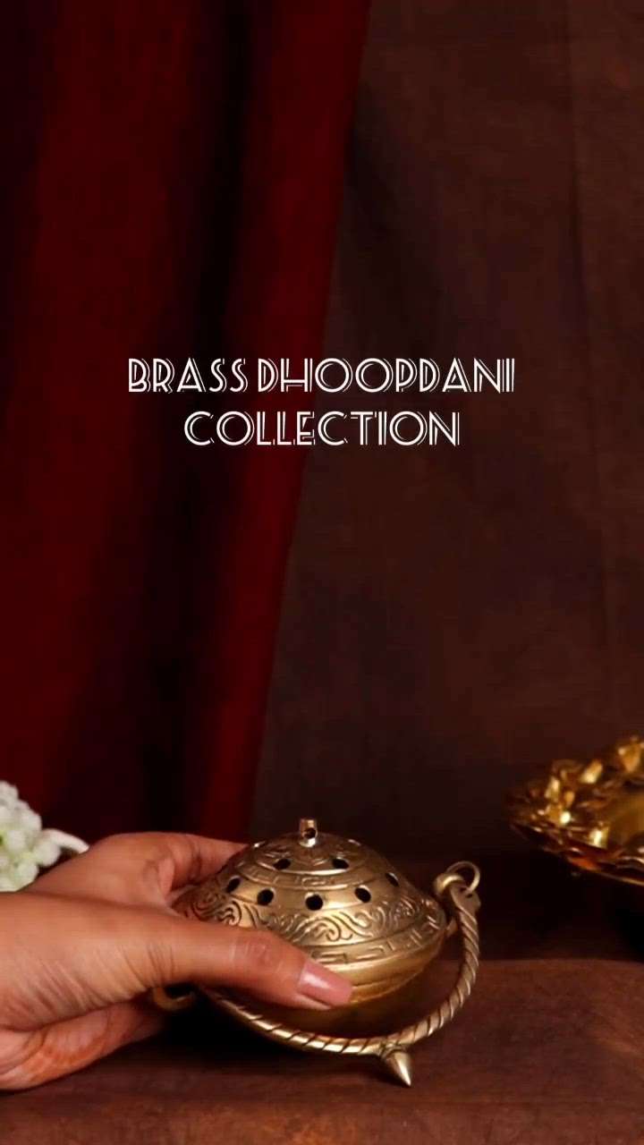 This brass dhoop Dani collection , is a perfect addition to any home, it is used to purify the air around us. It helps you feel peaceful, calm, and relaxed.
The product gives an antique look with elegance to your home. DecorTwist brings you products that are made with love and care by skilled craftsmen from across India.
All our products have been carefully sourced from artisans of India who have been practicing their crafts for generations and believe in delivering a quality product with authenticity.
.
.
.
.
#brass #dhoopdani #brassdhoopstand #antique #decor #decoration #decortwist #decorationideas #poojaessentials #reels #reelsinstagram #instagram #reelsvideo #india #decorshopping