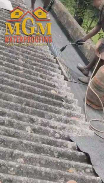 Bitumen membrane waterproofing method roof shade