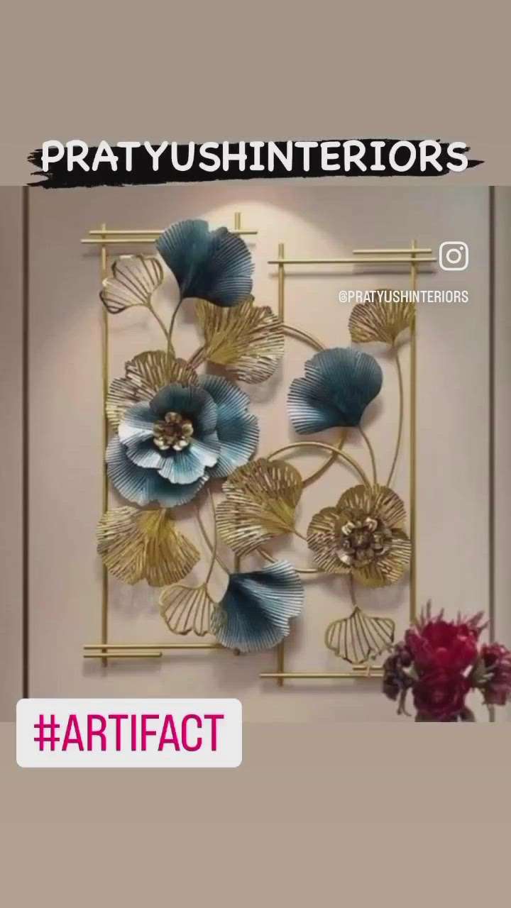 Wall artifacts are pieces of art that are specifically designed to be hung on walls as decorative elements. They can be made from a variety of materials, including wood, metal, ceramics, glass, and textiles.🙏🙏👍👍
Contact us-9212160436
Email-id pratyushinteriors15@gmail.com
https://pratyushinteriors.com
.
.
.
#walldecor #wallart #wallartifact #homedecor #homedesign #homestyle #homeimprovement #homeimprovementideas #wallpaper #wallpainting #walldesign #wallclock #interiør #interiordesign #interiordesigner #interiordecor #interiordesignideas #interior4all #interiorinspiration #interiorstyle #interiorlovers follow #followers #like #likeme #explore #explorepage✨  #koło  #koloaap  #koloindia  #kolofolowers 
🙏🙏🙏👍👍🥰😎