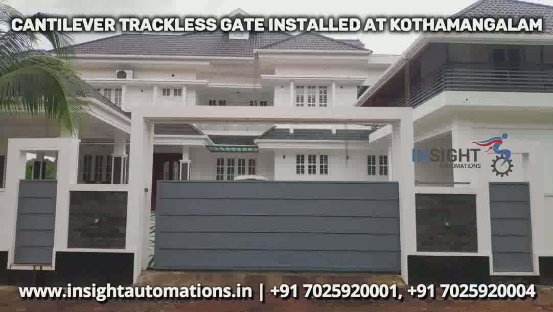 Trackless Gate, Maintenance free sliding gate system Available in Kerala, 
Contact Insight Automations
+91 7025920001, +91 7025920004
https://insightautomations.in/
#LivingRoomInspiration 
#gateautomation 
#gateDesign