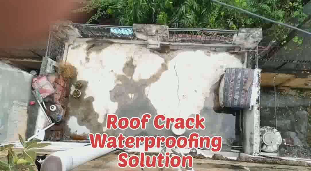 crack roof waterproofing solution
 #WaterProofing