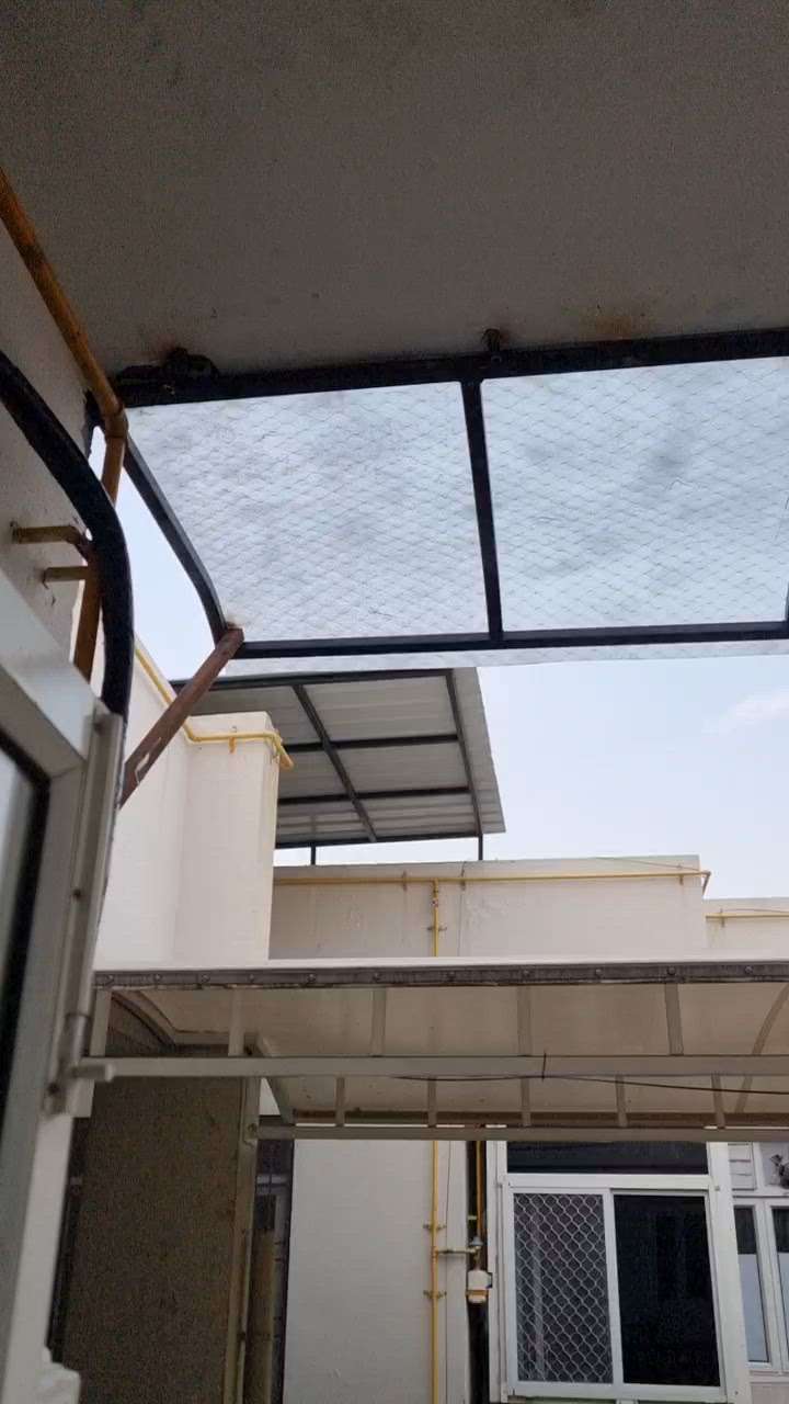 iron fiber shed
iron balcony covring 
Aluminium balcony covring 
contact no 7310885523