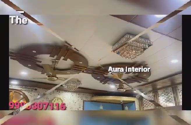 new design by aura Interior all kinds of pvc selling wall penel Work in delhi noida grater noida ghaziabad discount offers available contact Mr. sammer