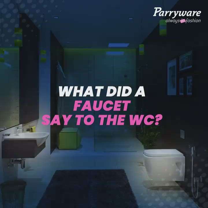 parryware india This World Laughter Day, don't hesitate to laugh out loud, be it inside the bathroom or outside on bathroom jokes!
Do you have a favourite bathroom joke that you'd like to share with us? Share in the comments section below and add more laughs to the Laughter Day!

#WorldLaughterDay #LaughOutLoud #Parryware #Alwaysin Fashion