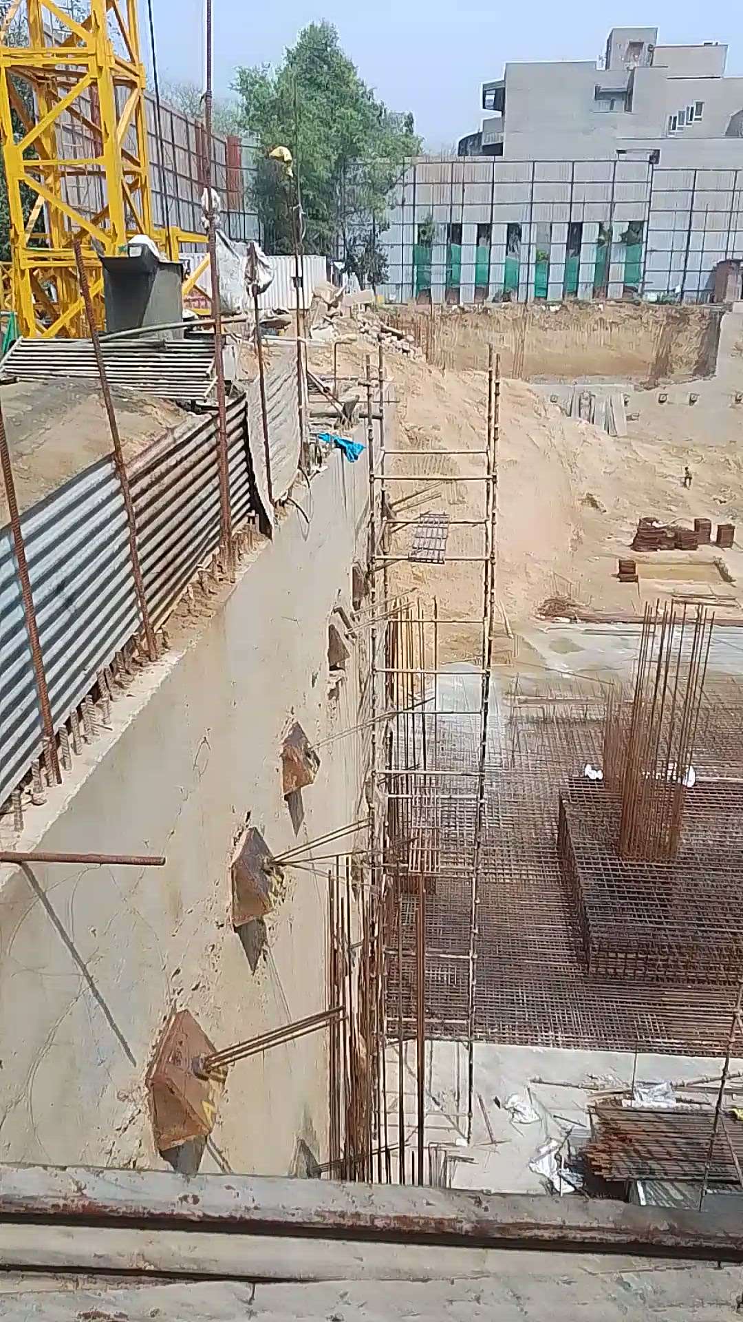 Institute of Constitutional and Parliamentary Studies
Central Vista project,Chanakyapuri
Raft casting
 #indiagate
#newdelhi 
 #constructionsite