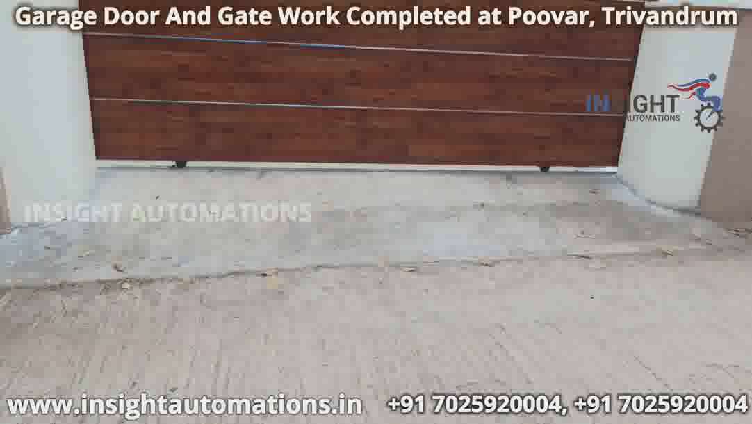 Garage Door and Gate work completed at Poovar, Trivandrum
#automation #automaticgates #garagedoor