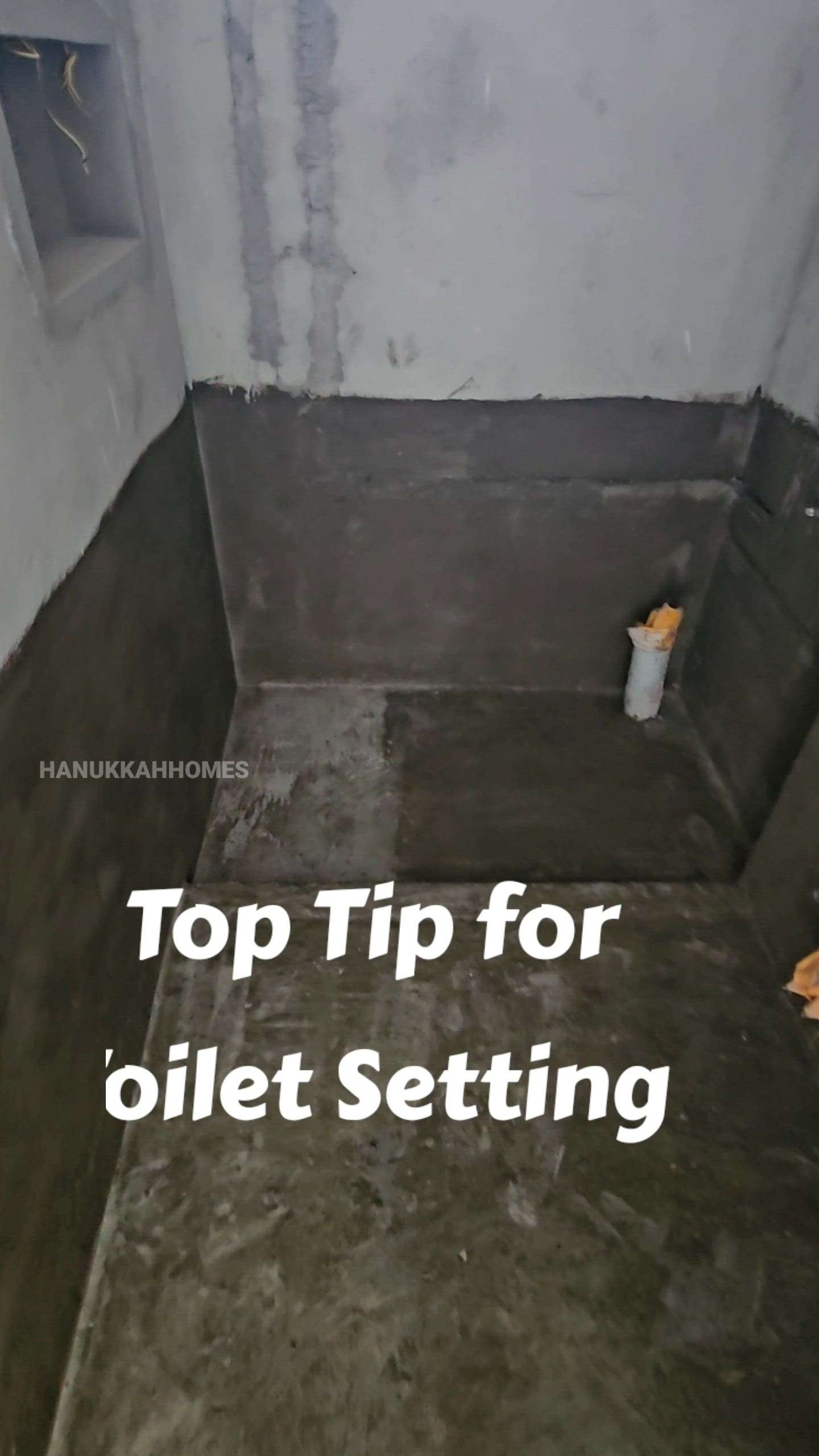 Top Tip for Toilet Setting #creatorsofkolo #important #dreamhome #onetip #planning