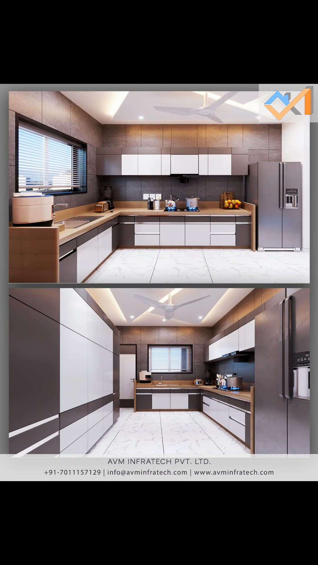 Compared to traditional kitchens, modular kitchen designs are more adaptable and flexible with respect to future needs and trends, as they can be easily dismantled. Also, with the upgradation to modular kitchen interior designs, custom options like cutlery drawers, thali basket, and rolling shutter storage for everyday-use appliances like beaters, blenders, mixer grinders etc., can be easily stored and efficiently organised.


Follow us for more such amazing updates. 
.
.
#modular #modularhome #modularkitchen #modularhomes #modularhouse #kitchen #design #flat #house #goals #avminfratech #food #foodie #3d #drawing #2d #plan #detail #détails #detailsmatter #interiordetails