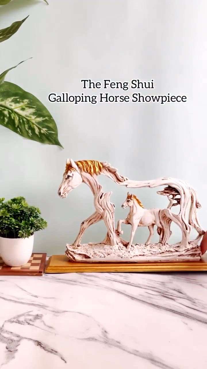 Ready to Bring in Some Energy of Success?
The Feng Shui Galloping Horse Showpiece with Wooden Base is a gorgeous showpiece that will redefine your decor style. The high-end finish of the piece shall make it perfect for an office space too.
When placed in the living room, the table accent should bring peace and strength amongst family members.
#theartment #findyourart #homedecor #interiordesign #interiordecor #homeinspo #homerenovation #interiordecoration #productphotography #productstyling #productphotographer #productstylist #collaboration #collab #lifestyle #lifestylephotography #decorshopping