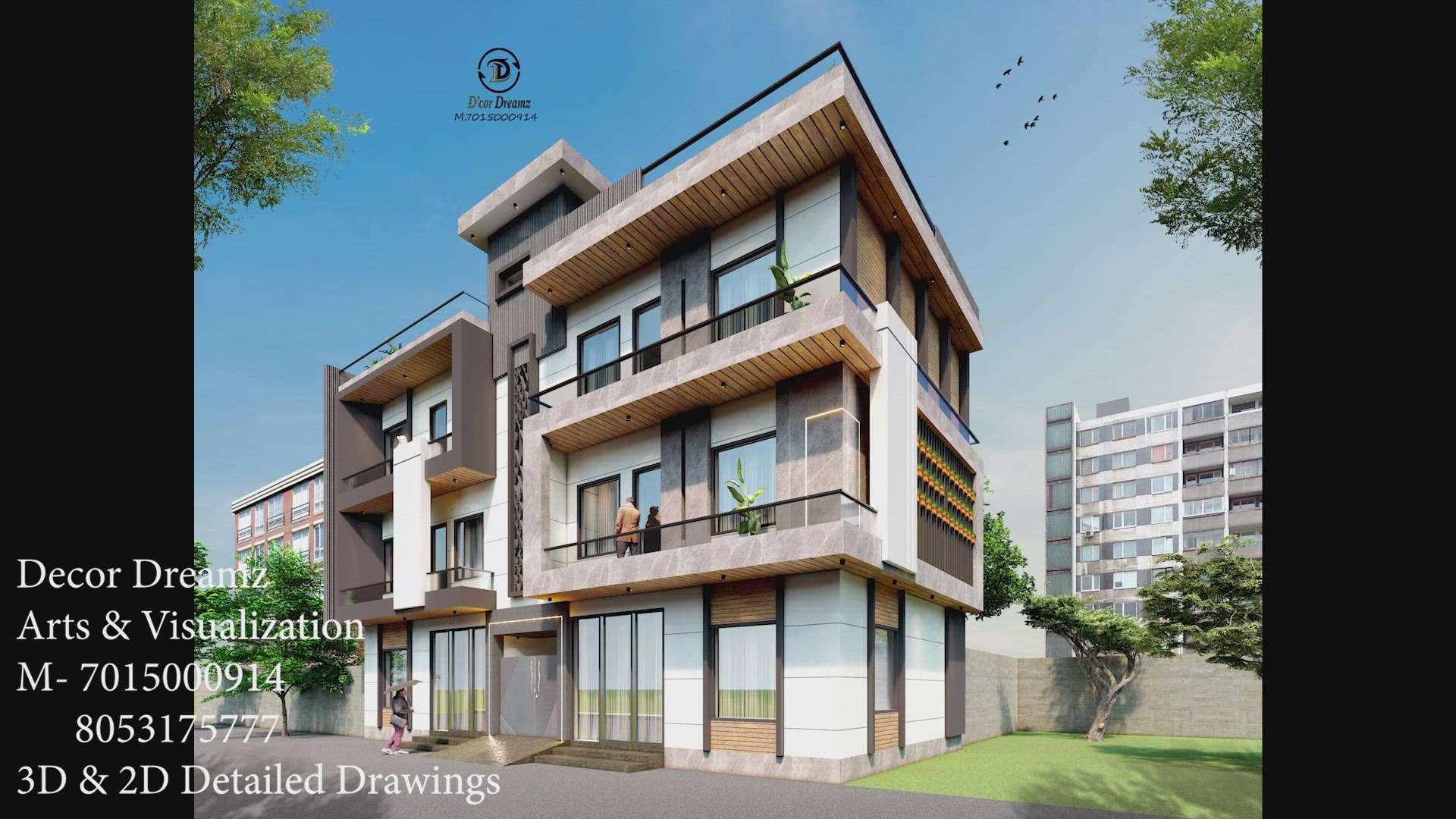 #exterior_Work #3d #exteriors #3D_ELEVATION #ElevationHome #renderlovers #rendering #lumion11pro #exteriorart
Decor Dreamz
Arts & Visualization
M. 8053175777
     7015000914
Contact for 2D and 3D civil and designing drawings.