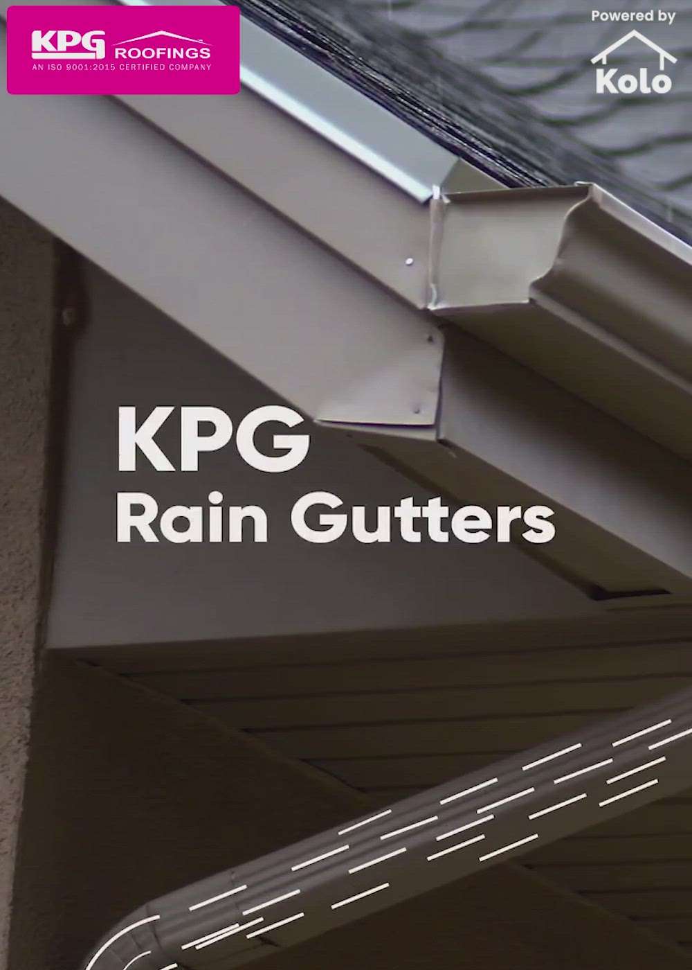 Rain Gutters from KPG Roofings 
Effective solution for removing rain water without leakage. 

#kpgroofings #updateyourhome #homedecor #kpg #roofingtile #tiles #homeroof #RoofingIdeas #kpgroofs #homerooofing #roof #Rainwater #rainwatergutter #rainwaterguttersystem