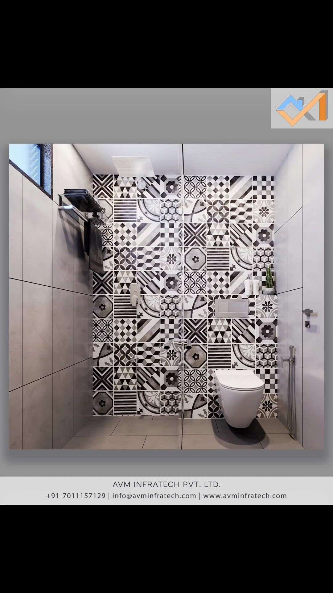 Don’t be excessive – you don’t need all the walls of the same color and material. Make an accent wall or highlight a shower or a sink with such an accent.


Follow us for more such amazing updates. 
.
.
#bath #bathroom #bathbomb #bathandbodyworks #bathtime #bathroomdesign #bathart #bathgoals #avminfratech #bathroomreno #bathroominspiration #bathroomideas #bathroomgoals #bathroomrenovation #masterbathroom #highlights #highlight #highlighter #highlighterpalette