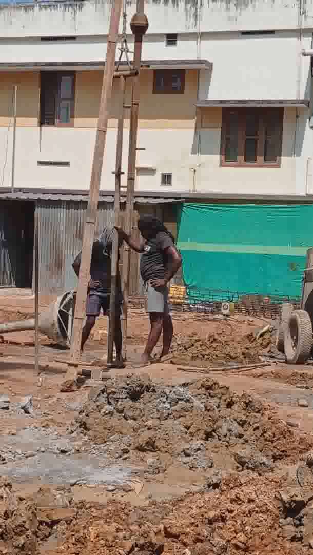 piling work at KUDAPPANAKUNNU Site TRIVANDRUM