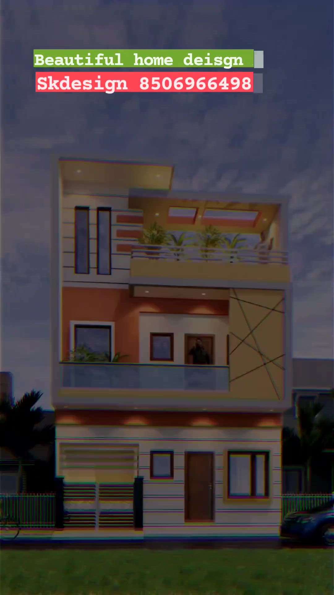 Hi everyone ! Today I want Sharing Modern House Design 2 Storey.
Modern House Design  With 4 Bedrooms, 2 Bathrooms, 2 drawing room.
House Size : 23feet x 38feet

3D Exterior interior Presentation of a Modern house design 
Total Floor : 320sqm
Lot area : 23feet x 38feet(874sqft.)

---------------------------🏡 -------------------------------
This House Plan : 
  ⁕ Ground Floor 
       - 2Car parking
       - Living Area
       - Dining Area
       - Kitchen 
       - 2 Bedroom
       - 1 Bathroom
       
  ⁕ First Floor
       - Living Area
       - Dining Area
       - Kitchen 
       - 2 Bedroom
       - 1 Bathroom
       - Balcony

  ⁕ Roof Floor
---------------------------🏡 -------------------------------  
 
ESTIMATED COST:
From $ 30lac - 35lac
Price may vary depending on the location.

---------------------------
Modern home design India
Modern home Design Front
Small Modern House design
Simple modern house design
Modern home design exterior
Modern exterior wall design

Instagram