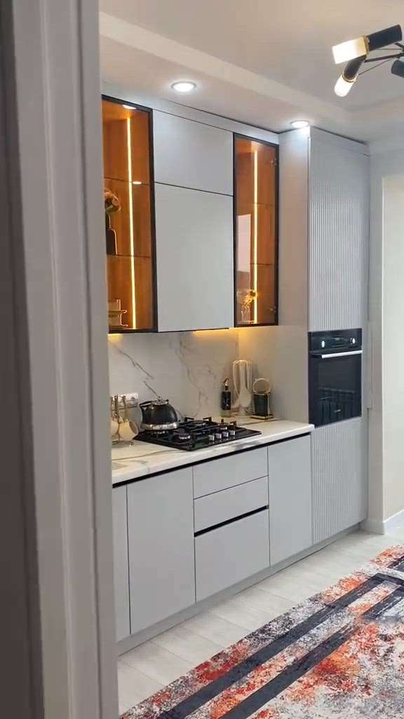 best Modular kitchen design ❤️

 #hibainteriors  #ModularKitchen
