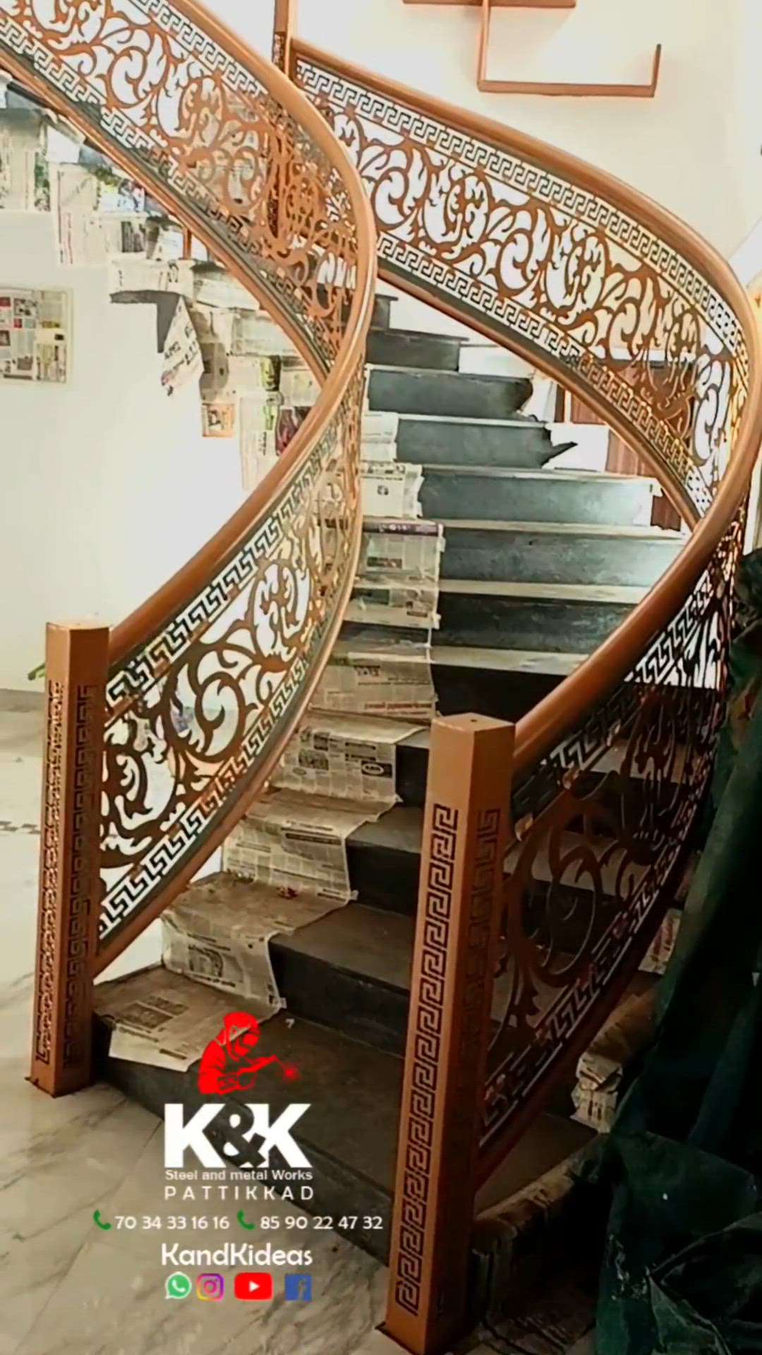 cnc  #cnc  #kandk  #top  #today  #classic  #StaircaseDecors  #staircase  #handrailing  #handrail  #industrialdesign  #work  #pattikkad  #karyavattam