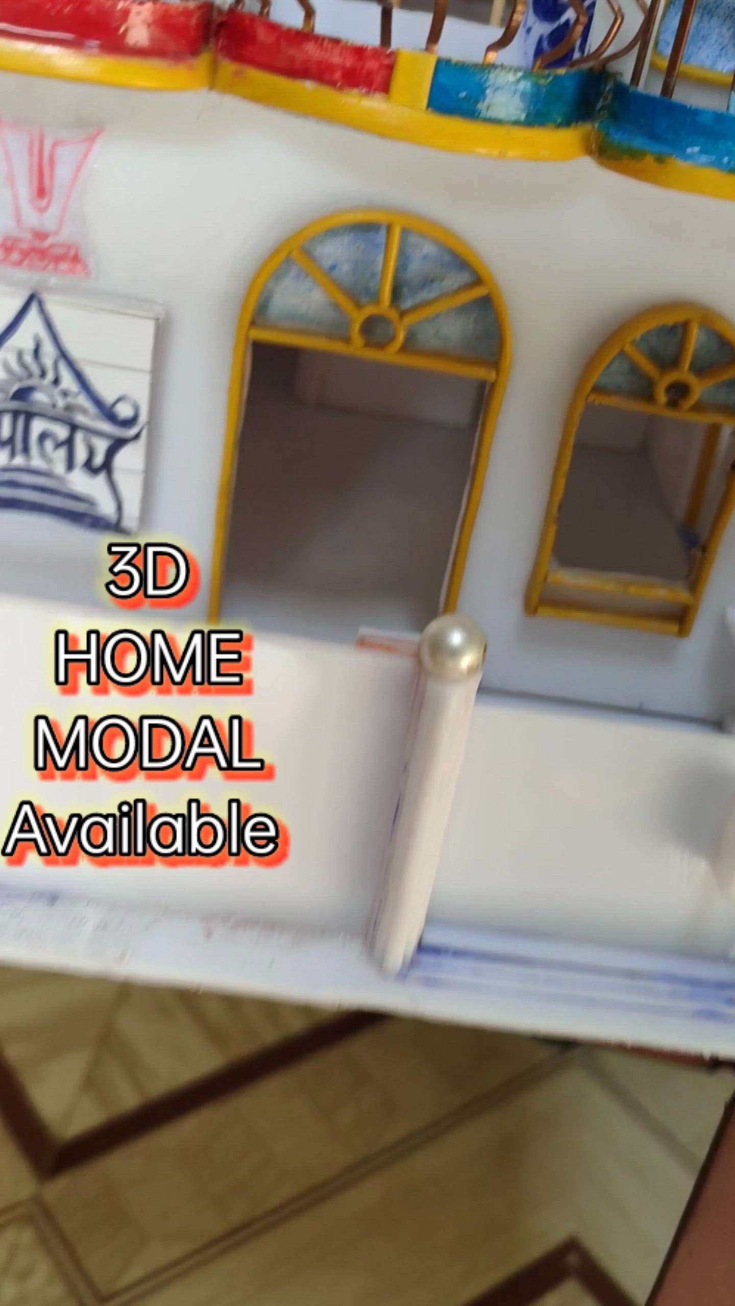 3D home model totally open  #architact  #ElevationHome
