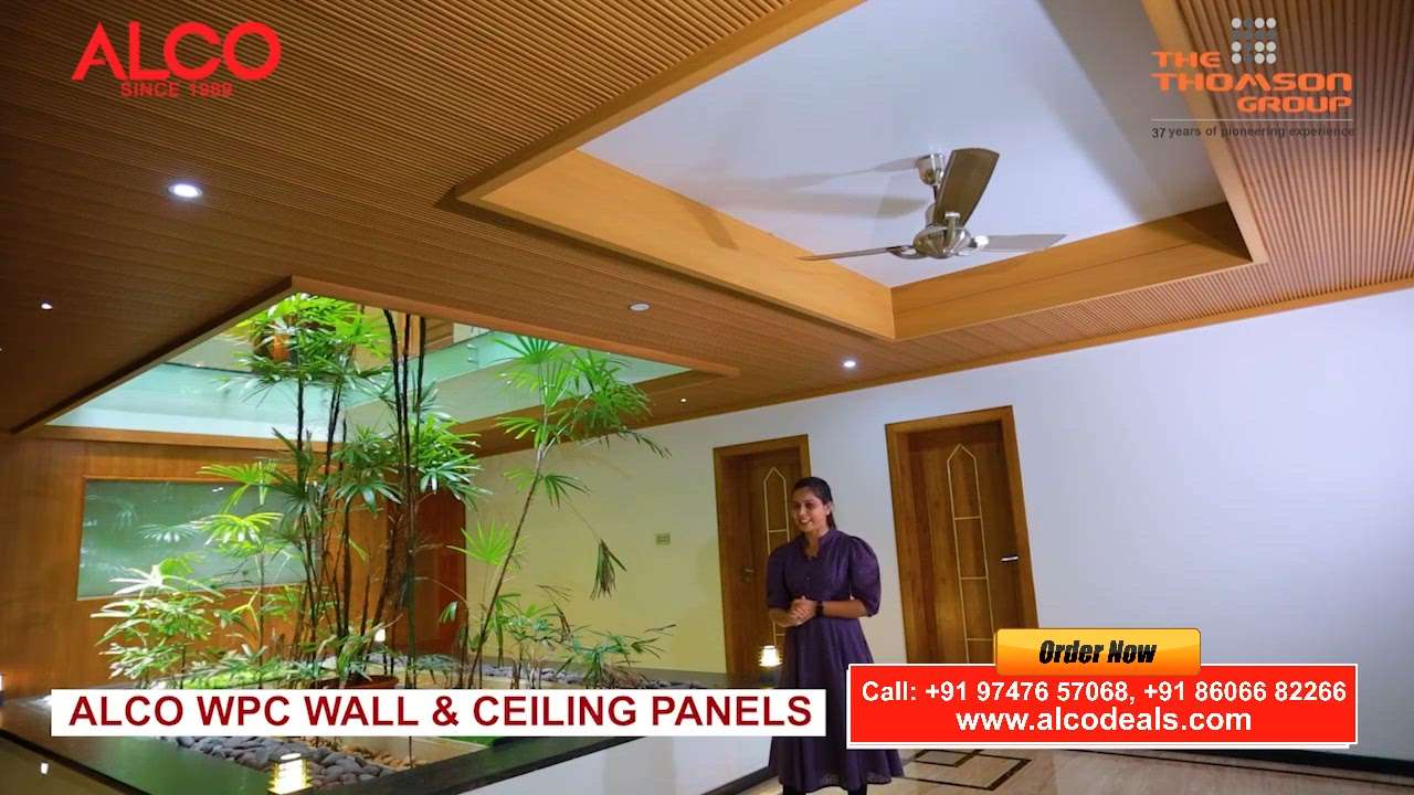 Alco WPC Wall & Ceiling Panel 
 #wallpenelling  #alco  #alcowpc  #wpcpanel  #wpclouvers  #wallpannel