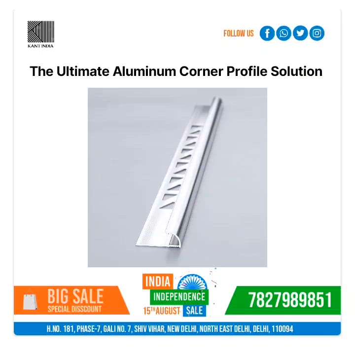 Aluminum Tile Trim  #aluminumprofiles  #tileprotector  #profile  #InteriorDesigner  #Designs  #offer  #bigsale  #Architectural&Interior