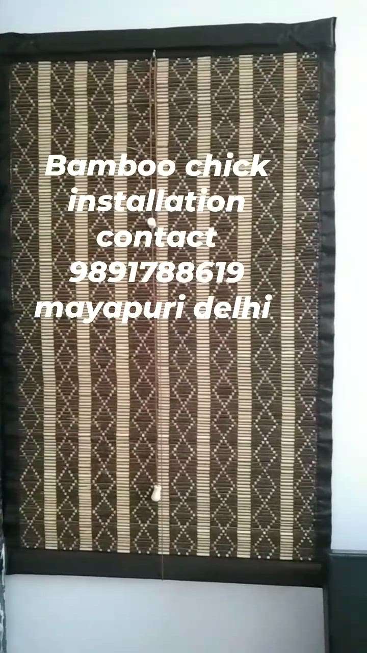 Mastering bamboo chick making //The Definitive Guide to bamboo chick making // mayapuri delhi NCR 9891788619