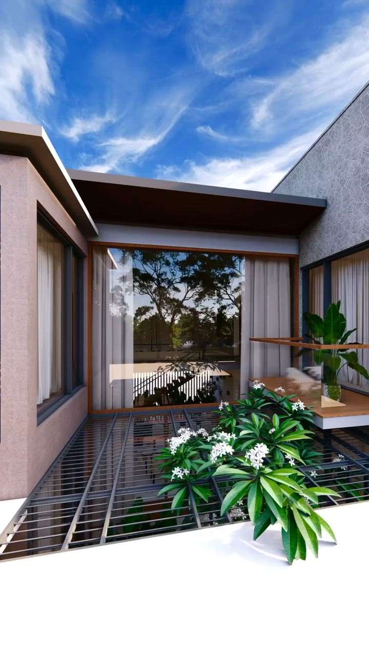 #kalp 
 #HouseDesigns 
 #Residencedesign 
 #interior_courtyard 
 #doubleheightwalldesign 
 #Designs  
 #biggesthouse 
 #edavanna 
 #Malappuram