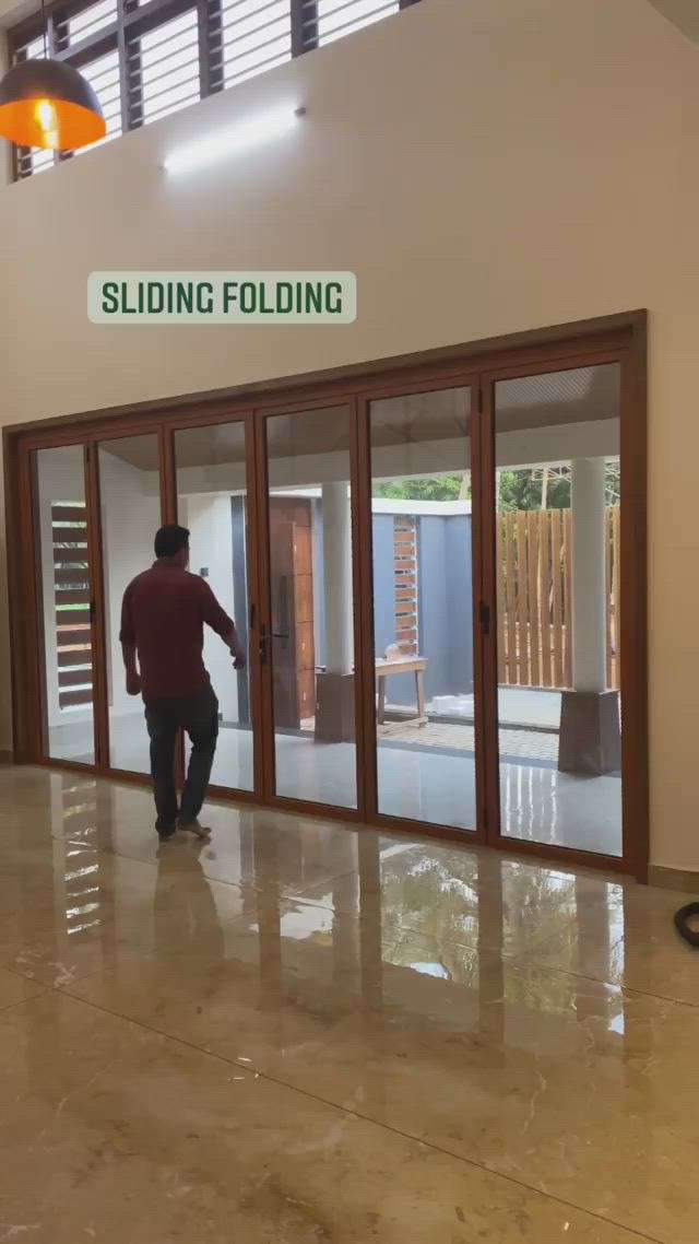 sliding folding
