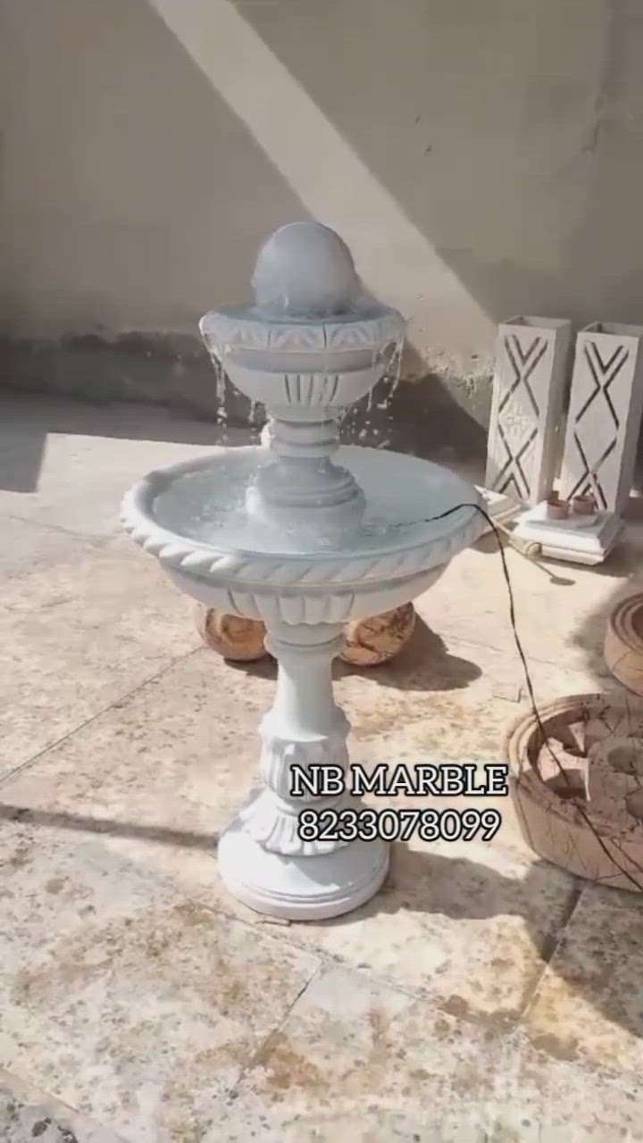 Handcrafted White Marble Fountain

Decor your garden and living area with beautiful marble fountain

We are manufacturer of marble and sandstone fountains

We make any design according to your requirement and size

Follow me @nbmarble 

More Information Contact Me
082330 78099 

#fountain #whitemarble #nbmarble #waterfountain #gardenfountain #marblefountain #gardendecor #landscapedesign #marbledesign