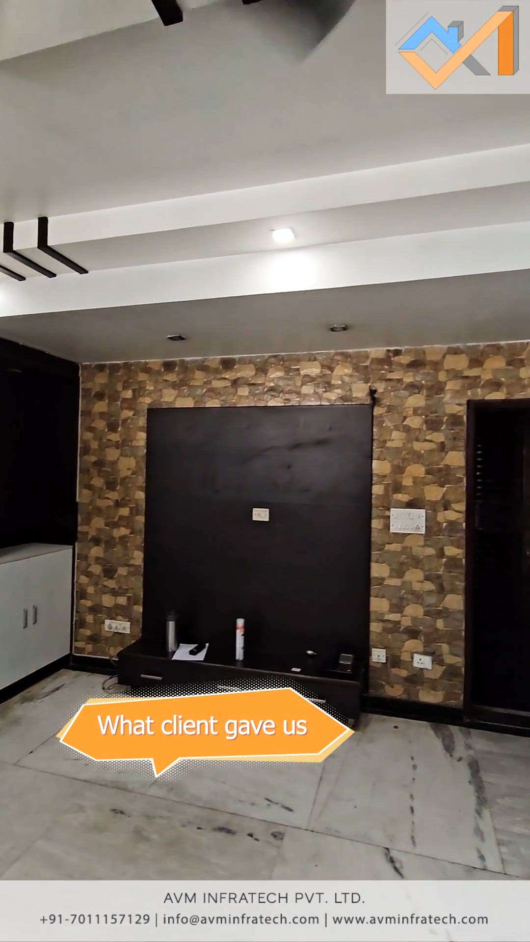 What client gave us and what we gave them back.


Follow us for more such amazing updates. 
.
.
#clientdiaries #client #clientes #cliente #clientlove #clientdairies #clientappreciation #tvpanel #tvpaneldesign #tv #panel #panelling #panels #avminfratech #renovation #renovationproject #project