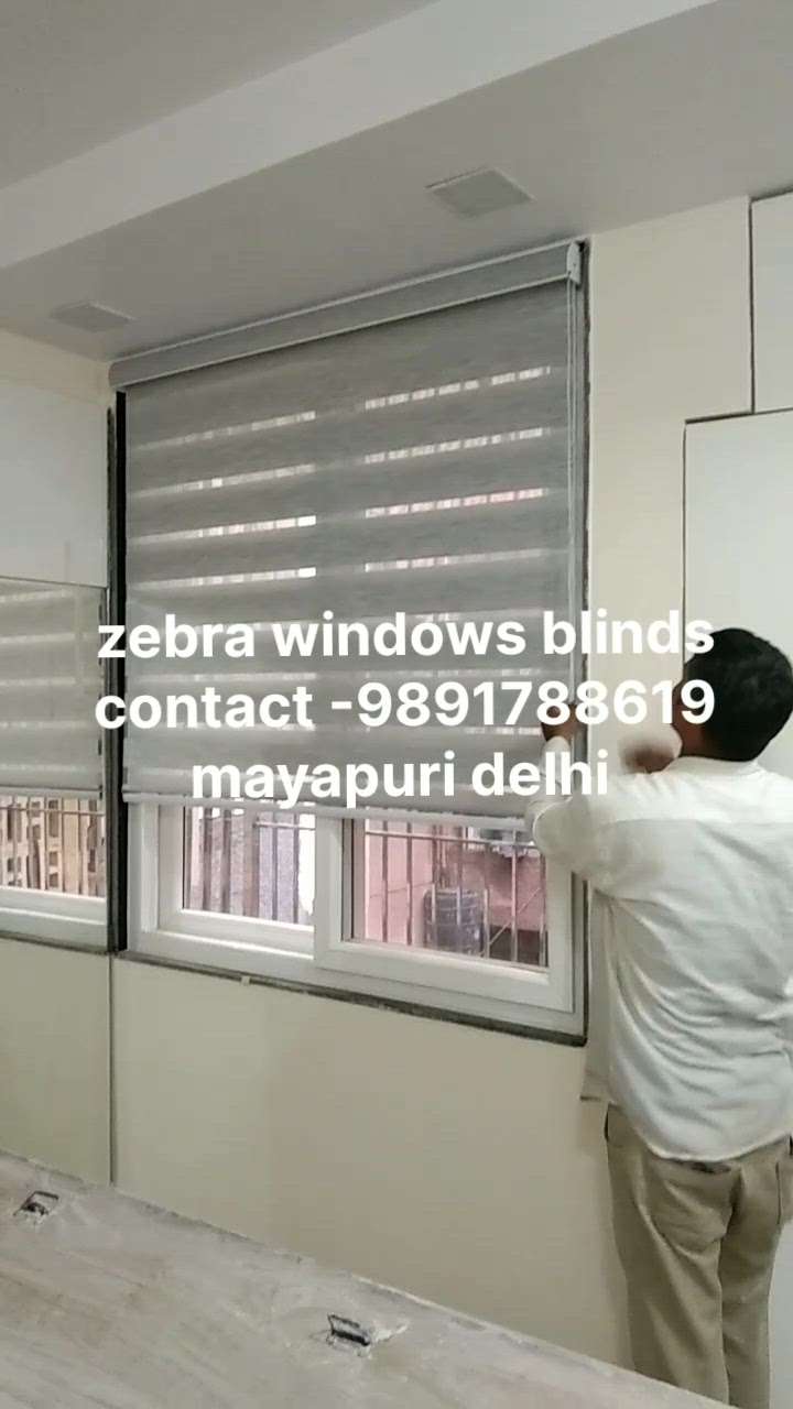 How to install blackout  #zebra  #blinds  #installation mayapuri delhi 9891798619