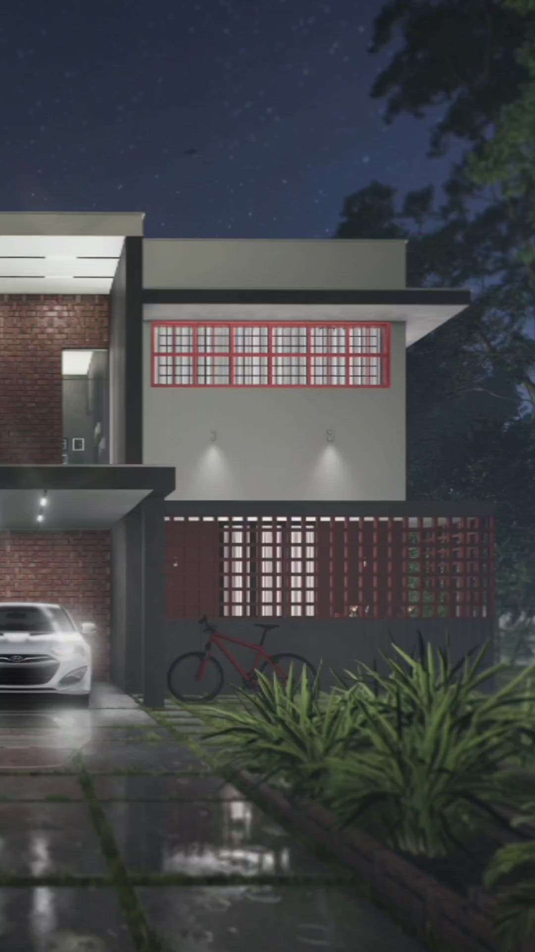 New residence design. #render_community  #Residencedesign  #exteriordesigns  #keralahomedesignz  #architecturekerala