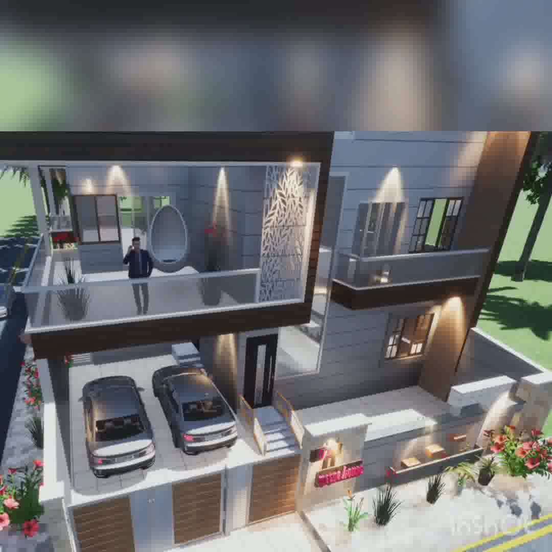 # Call Now 9649489706.👇👇
#40x60 Feet Plot 3D Front Elevation.House Design.
 #House Exteriors Design
