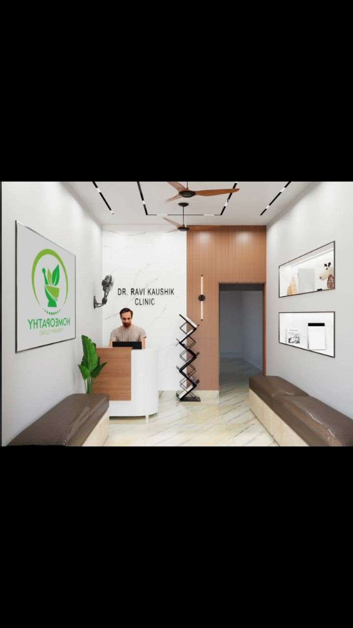 Step into our homeopathy clinic’s 3D world! Our reception area welcomes with tranquility, leading to the doctor’s chamber, a space of healing wisdom. Junior doctors await in comfort, and our soothing waiting area promises holistic wellness. 
Contact us-Pratyush Interiors 
📞9212160436
🌐https://pratyushinteriors.com
.
.
.
#clinicinterior #interiordesigner #interiordesign #designer #interior #interiorstyled #interiordecor #exteriordesign #creativedesigner #interiorwork #explorepage #exploremore #like #likemypage #likeandfollow #followers #follomypage #viralreels  #koloviral  #koloapp  #kolopost  #kolodelhi  #koloindia 
🥰🥰🙏🙏👍👍